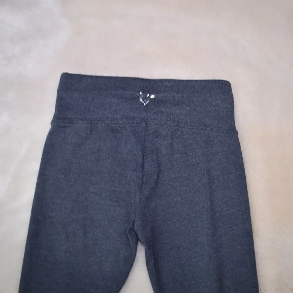 Justice Gray Leggings XS 5/6